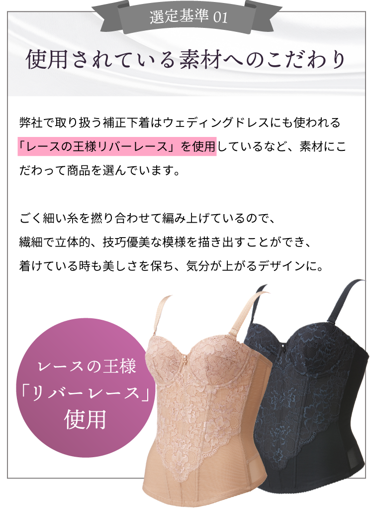 使用されている素材へのこだわり